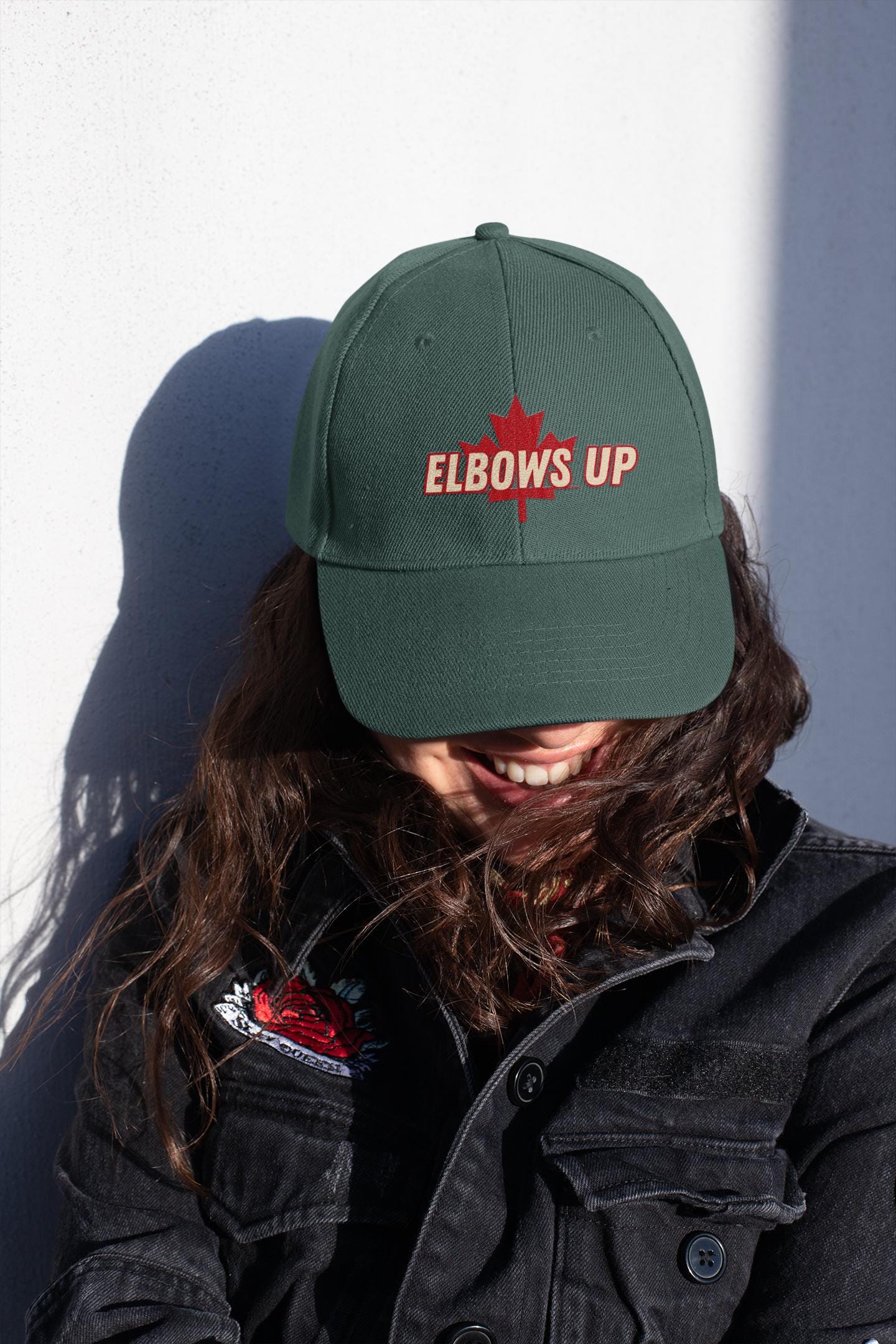 Elbows Up Baseball Cap, Canadian Pride Hat, Canada Not For Sale, True North Strong, Made In Canada Cap, Adjustable Hat