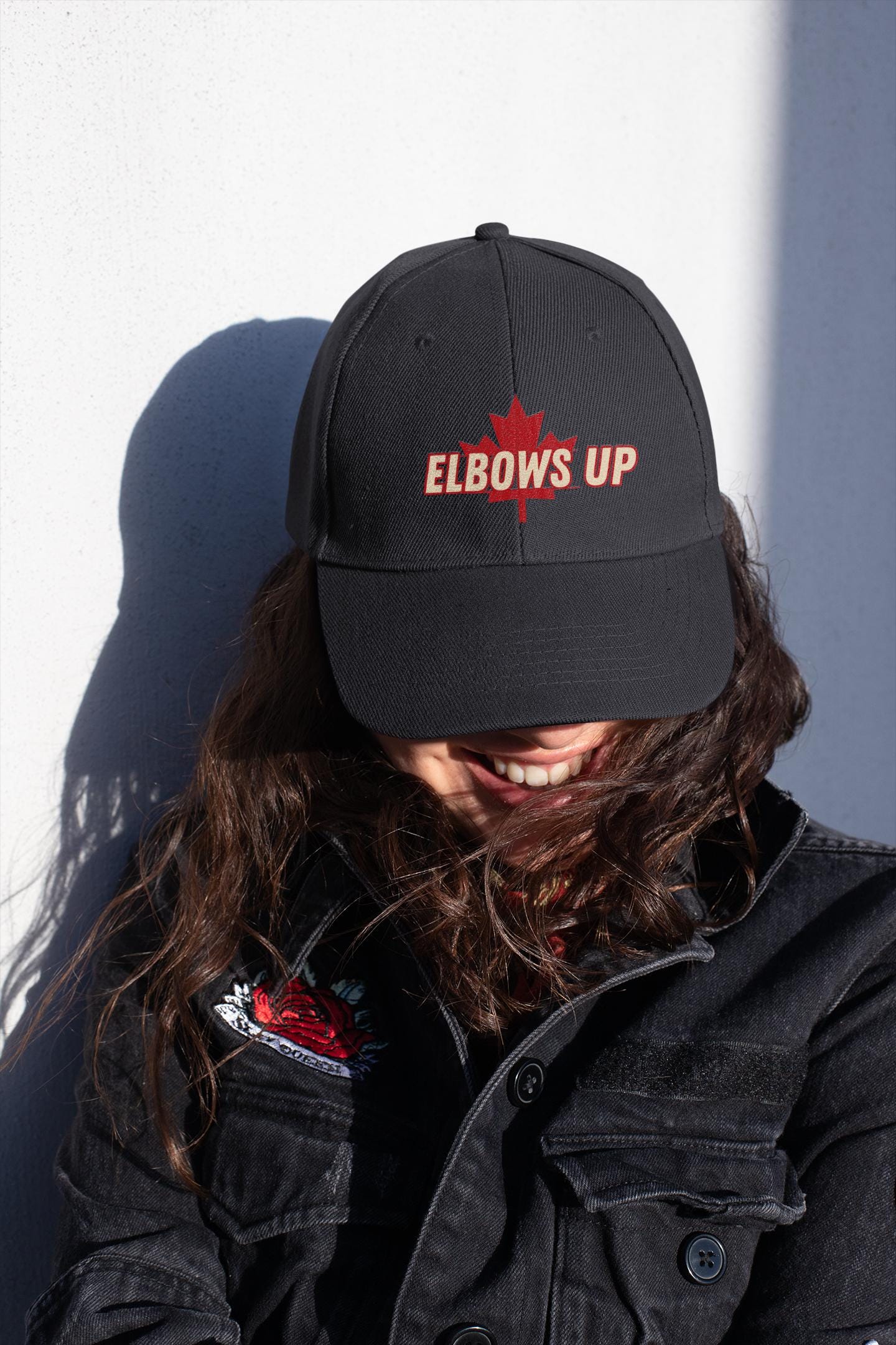 Elbows Up Baseball Cap, Canadian Pride Hat, Canada Not For Sale, True North Strong, Made In Canada Cap, Adjustable Hat