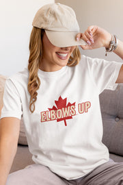 Elbows Up T-Shirt, True North Strong Graphic Tee, Anti-Trump Apparel, Unique Gift for Friends, Unisex Style