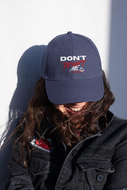 Don't Tempt Me Baseball Cap, Quirky Graphic Hat, Stylish Accessory, Fun Headwear For Casual Wear