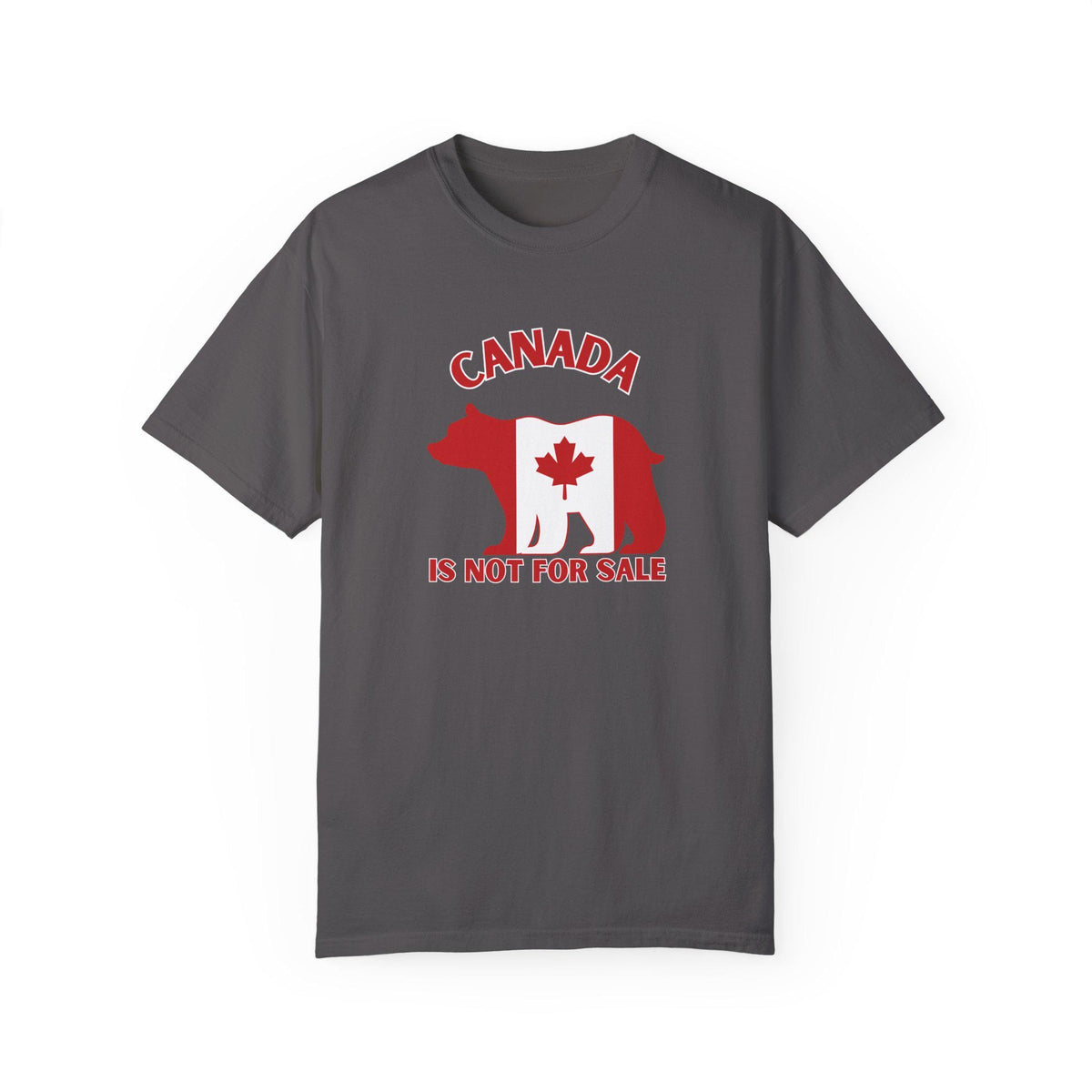 Canada Bear Graphic T-Shirt, Canada is Not For Sale Shirt, Proudly Canadian Tee, Maple Leaf Design, Gift for Canadians, Unisex Apparel