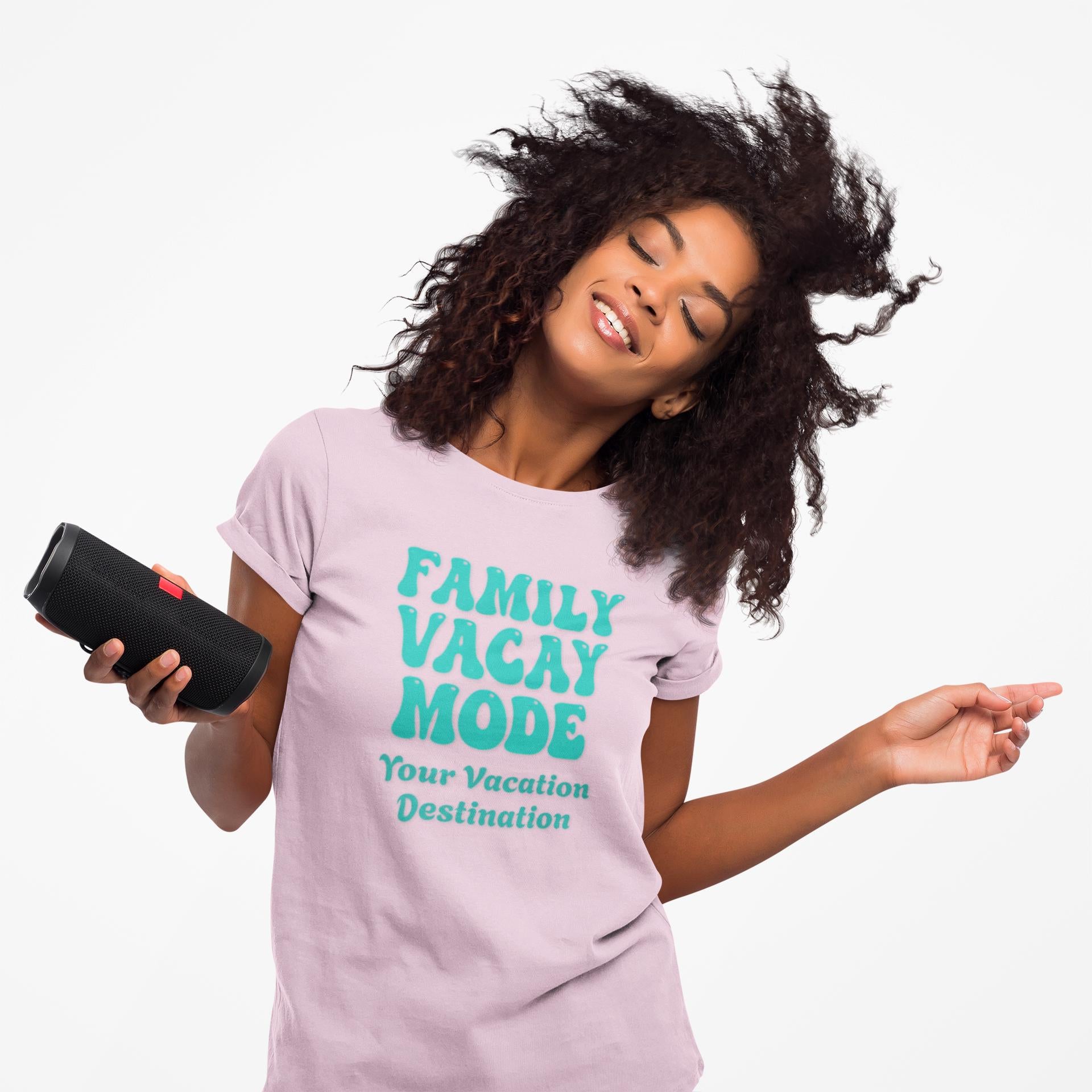 Family Vacay Mode Custom T-Shirt, Matching Group Tshirt, Family Matching Shirts, Girls Trip Tees, Vacation T Shirt