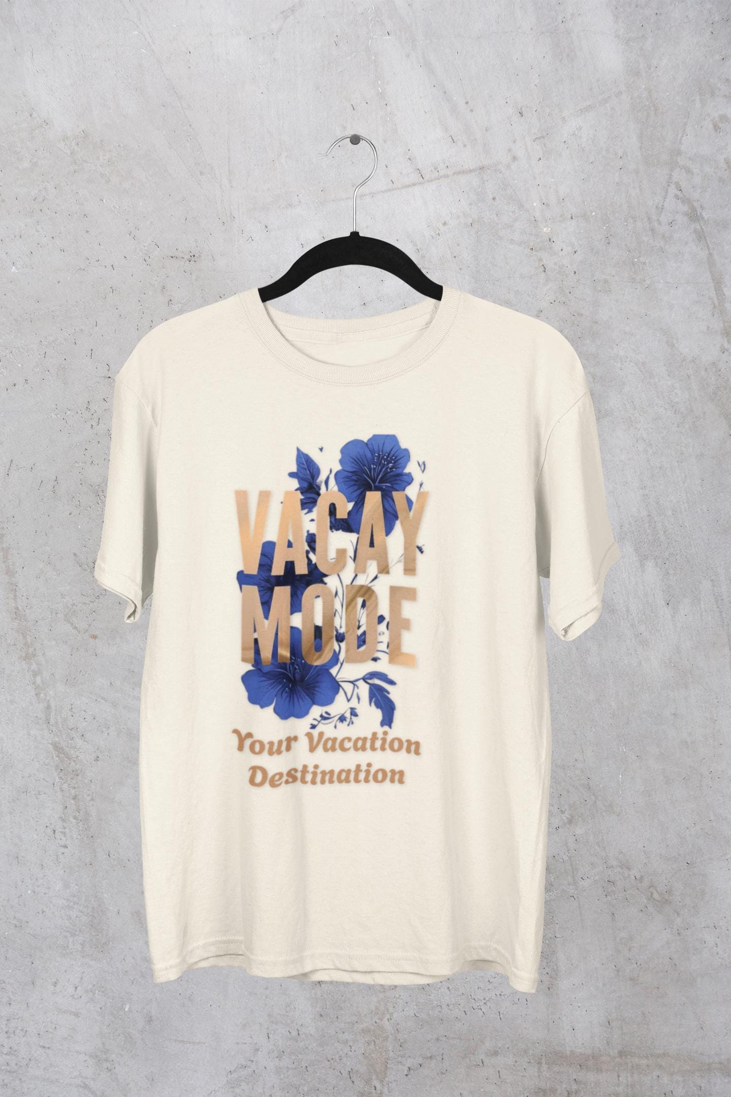 Vacay Mode T-Shirt, Summer Boho Vibes Tee, Vacation Shirt, Travel Apparel, Gift for Travelers, Beachwear