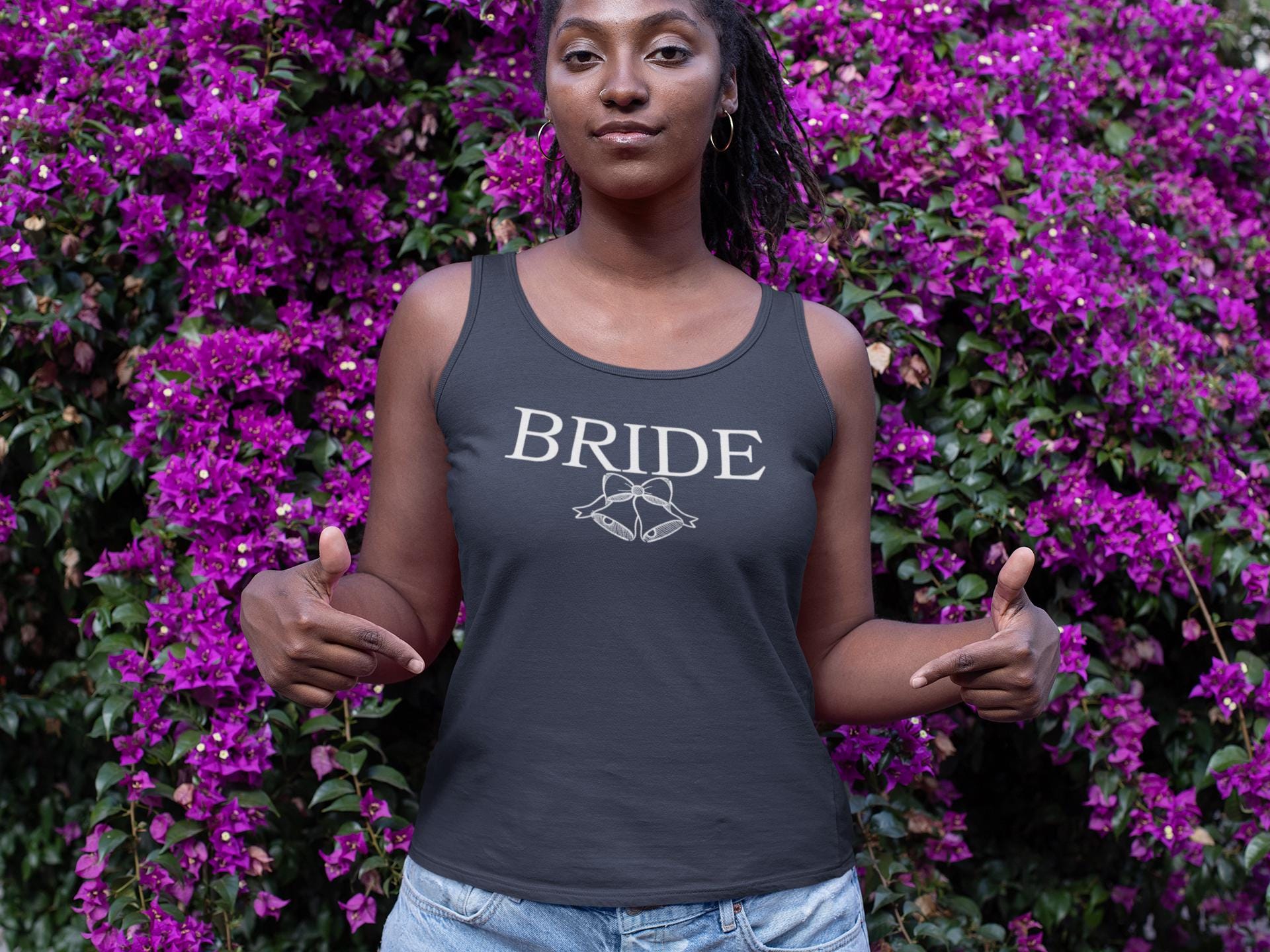 Feral Caution Tank Top for Wild Spirits, Group Party Tank Tops, Custom Bachelorette Tanks, Birthday Tops, Matching Group Tees