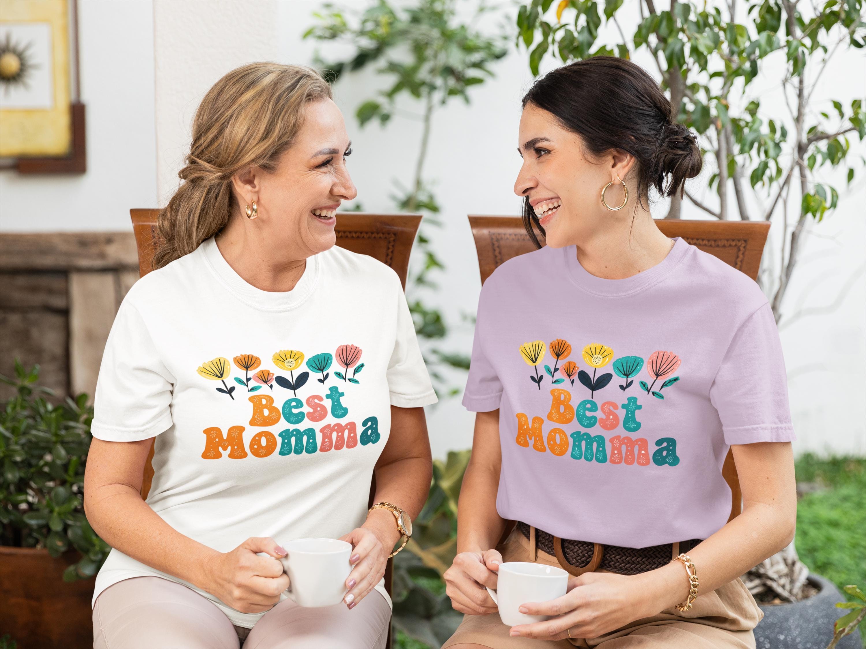 Best Momma T-shirt | Mothers Day Gift, Floral Tee, Gift for Moms, Cute Mom Shirt, Everyday Wear