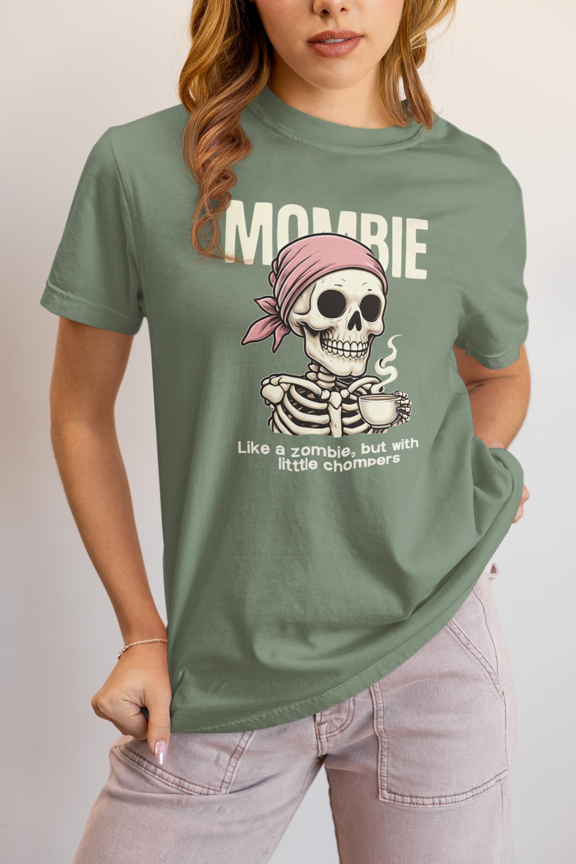 Mommy Zombie Unisex T-shirt, Halloween Graphic Tee, Horror Movie Fan Gift, Halloween Costume Shirt, Zombie Apocalypse Tee