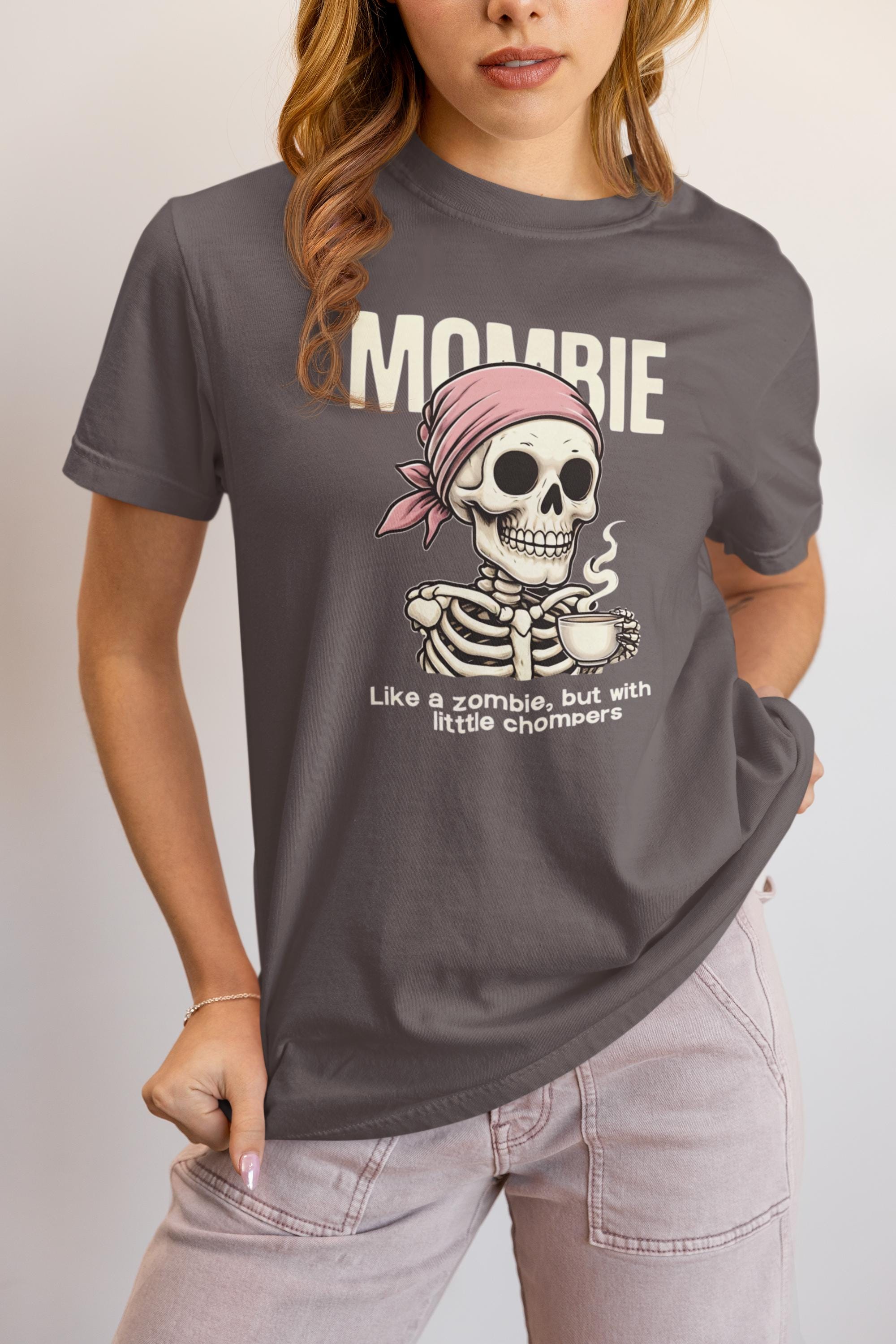 Mommy Zombie Unisex T-shirt, Halloween Graphic Tee, Horror Movie Fan Gift, Halloween Costume Shirt, Zombie Apocalypse Tee