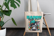 Happy Easter Bunny Tote Bag, Happy Easter Tote Bag, Bunny Tote, Spring Egg Hunt Bag, Cute Holiday Bag, Cute Rabbit Easter Decor