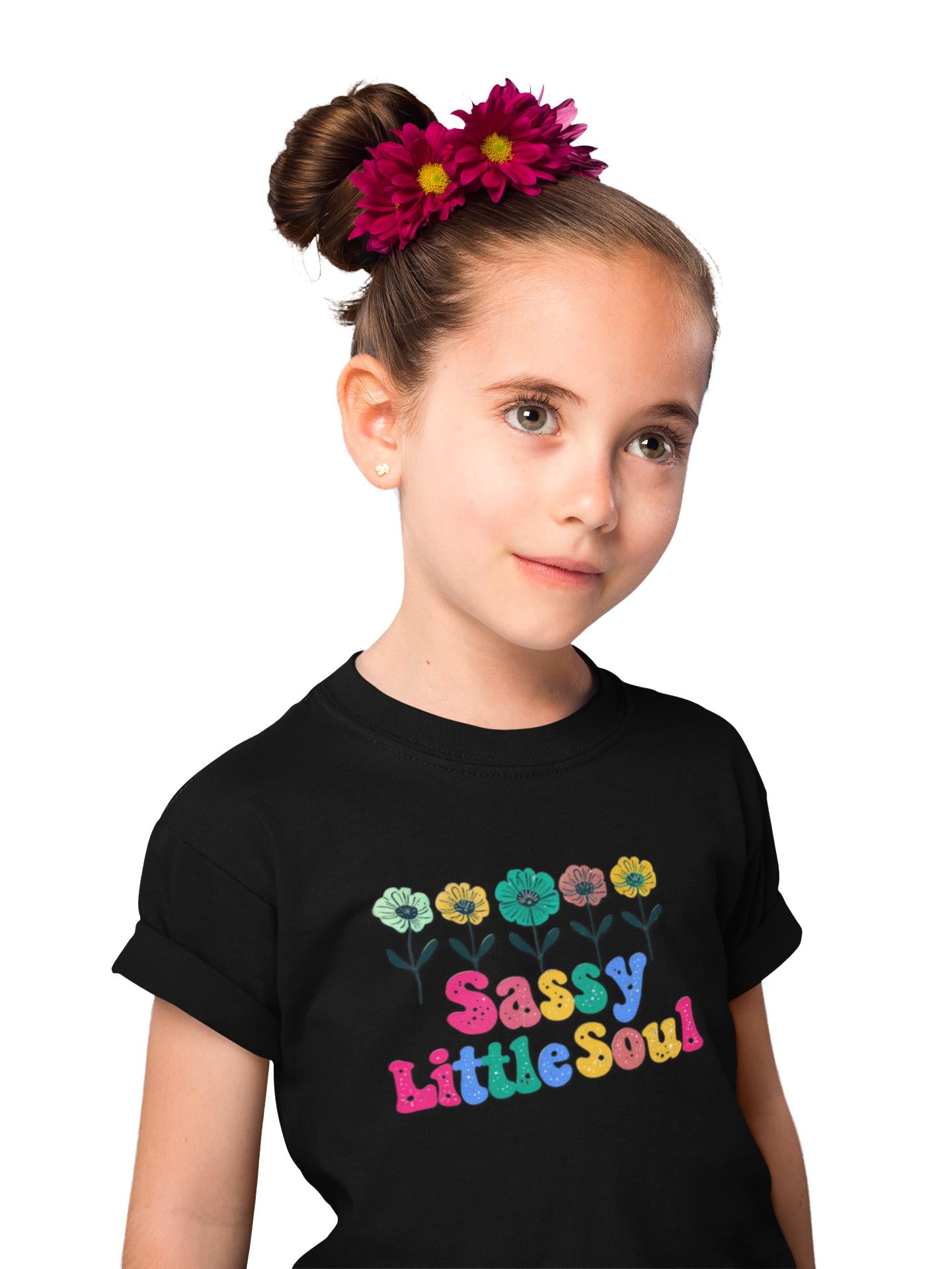 Sassy Little Soul Kids Tee, Sassy Little Soul Shirt, Cute Kids T-Shirt, Funny Toddler Shirt, Trendy Girls Apparel, Gift for Children