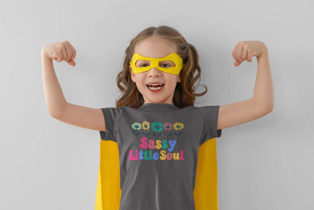 Sassy Little Soul Kids Tee, Sassy Little Soul Shirt, Cute Kids T-Shirt, Funny Toddler Shirt, Trendy Girls Apparel, Gift for Children