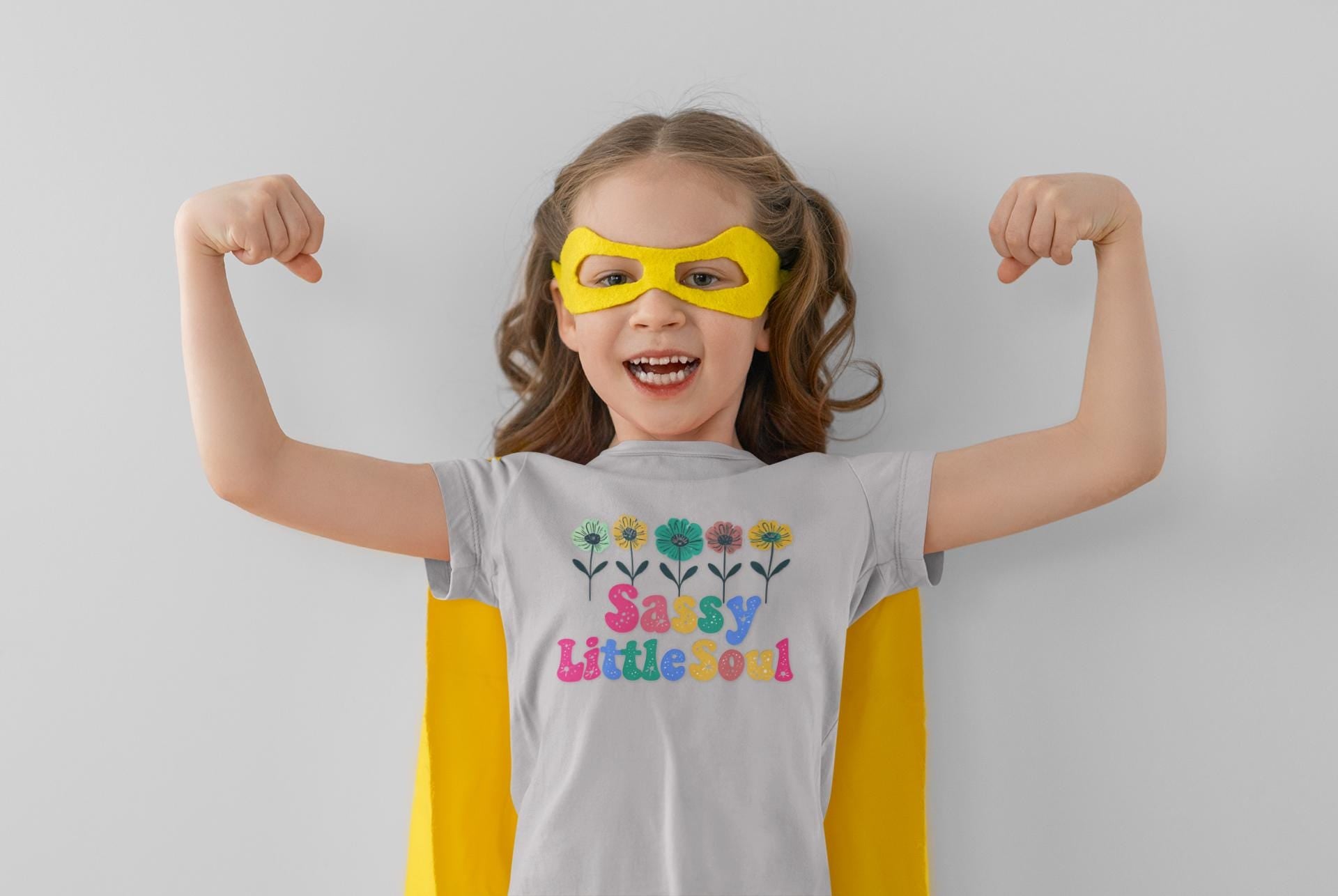 Sassy Little Soul Kids Tee, Sassy Little Soul Shirt, Cute Kids T-Shirt, Funny Toddler Shirt, Trendy Girls Apparel, Gift for Children