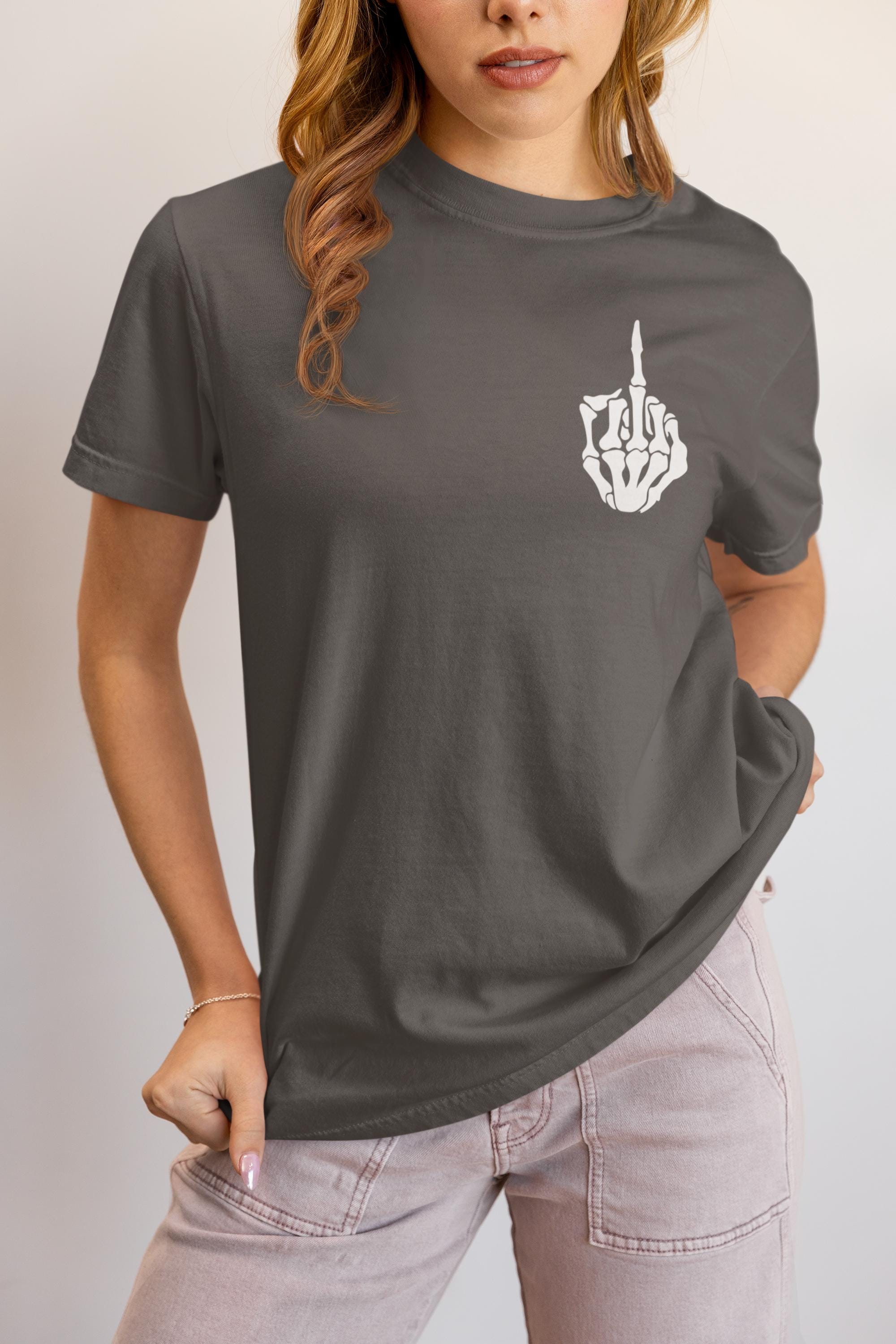 Sassy Graphic T-Shirt, Have The Day You Deserve Shirt, Funny Sarcastic Tee, Kindness Gift, Positive Skeleton T-Shirt