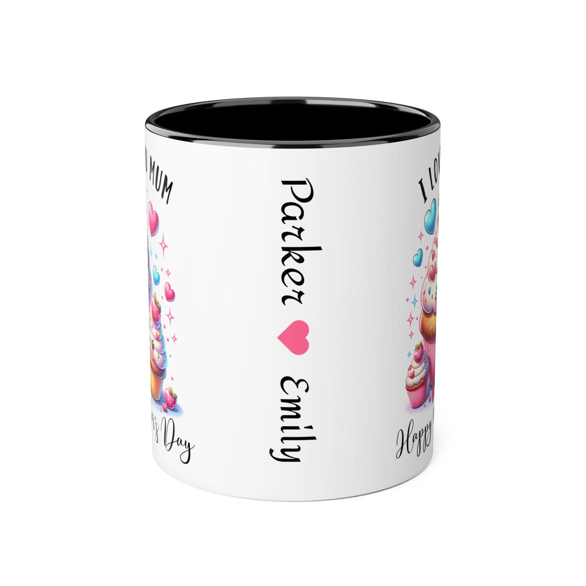 Cute Cupcake Love Mug for Mother's Day | Perfect Gift for Moms | Personalized Mug for Mum, Unique Gifts for Mother's Day, Cute Gift For Mom