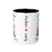 Cute Cupcake Love Mug for Mother's Day | Perfect Gift for Moms | Personalized Mug for Mum, Unique Gifts for Mother's Day, Cute Gift For Mom