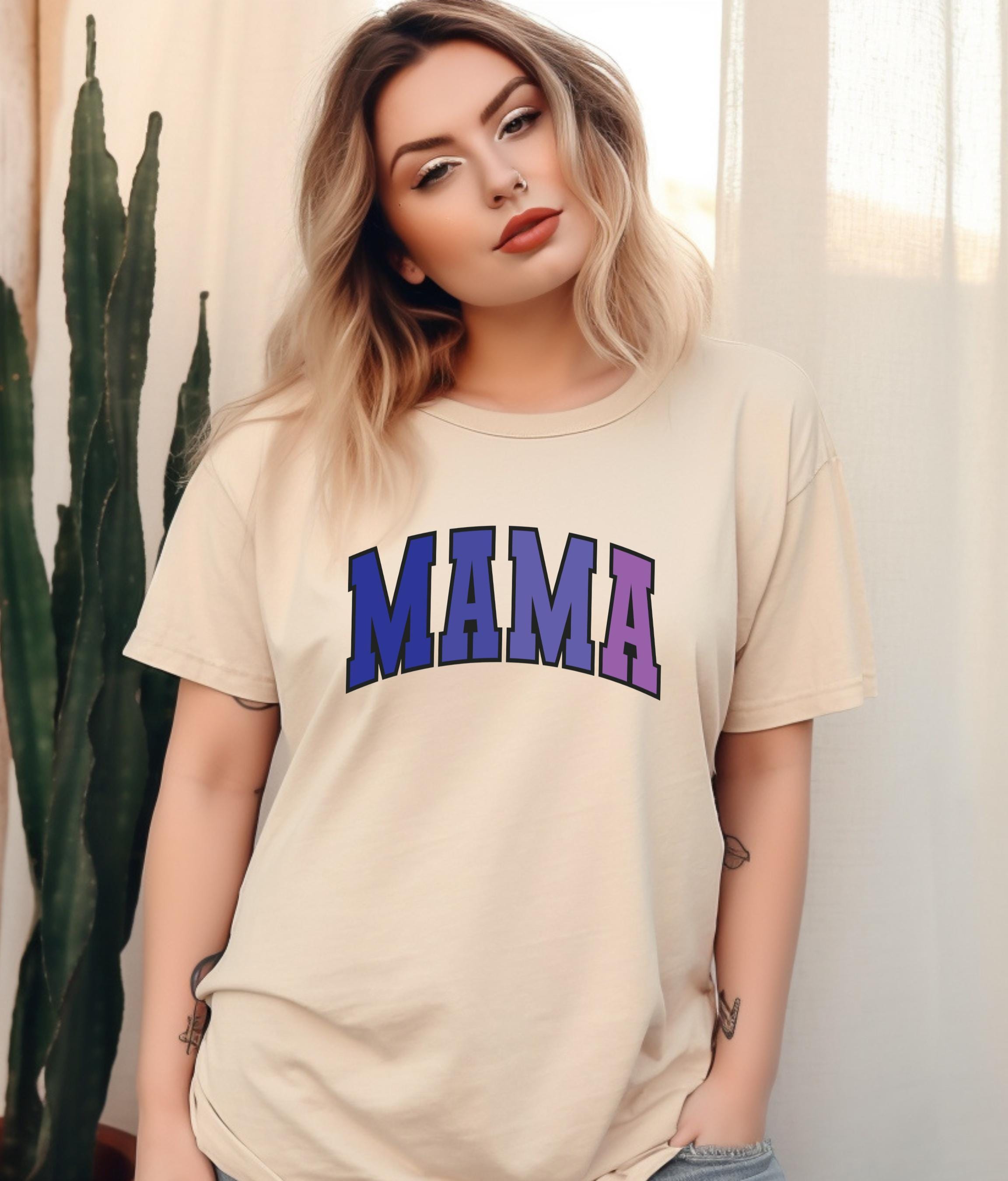 Mama Tshirt, Cute Mom Shirt, Comfort Colors Tee, Mothers Day Gift, Trendy Mama T-Shirt, New Mom Present