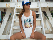 Vacay Vibes Unisex Jersey Tank - Summer Beach Wear, Vacay Vibes Tank Top, Vacation Shirt, Beachwear, Summer Tank, Travel Tee