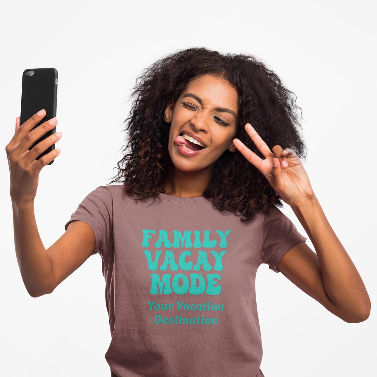 Family Vacay Mode Custom T-Shirt, Matching Group Tshirt, Family Matching Shirts, Girls Trip Tees, Vacation T Shirt