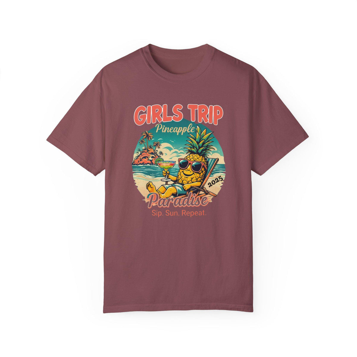 Girls Trip Pineapple T-Shirt, Girls Trip Tshirt, Custom Vacation Tee, Girls Weekend Matching Shirt, Perfect Gift for Friends and Besties
