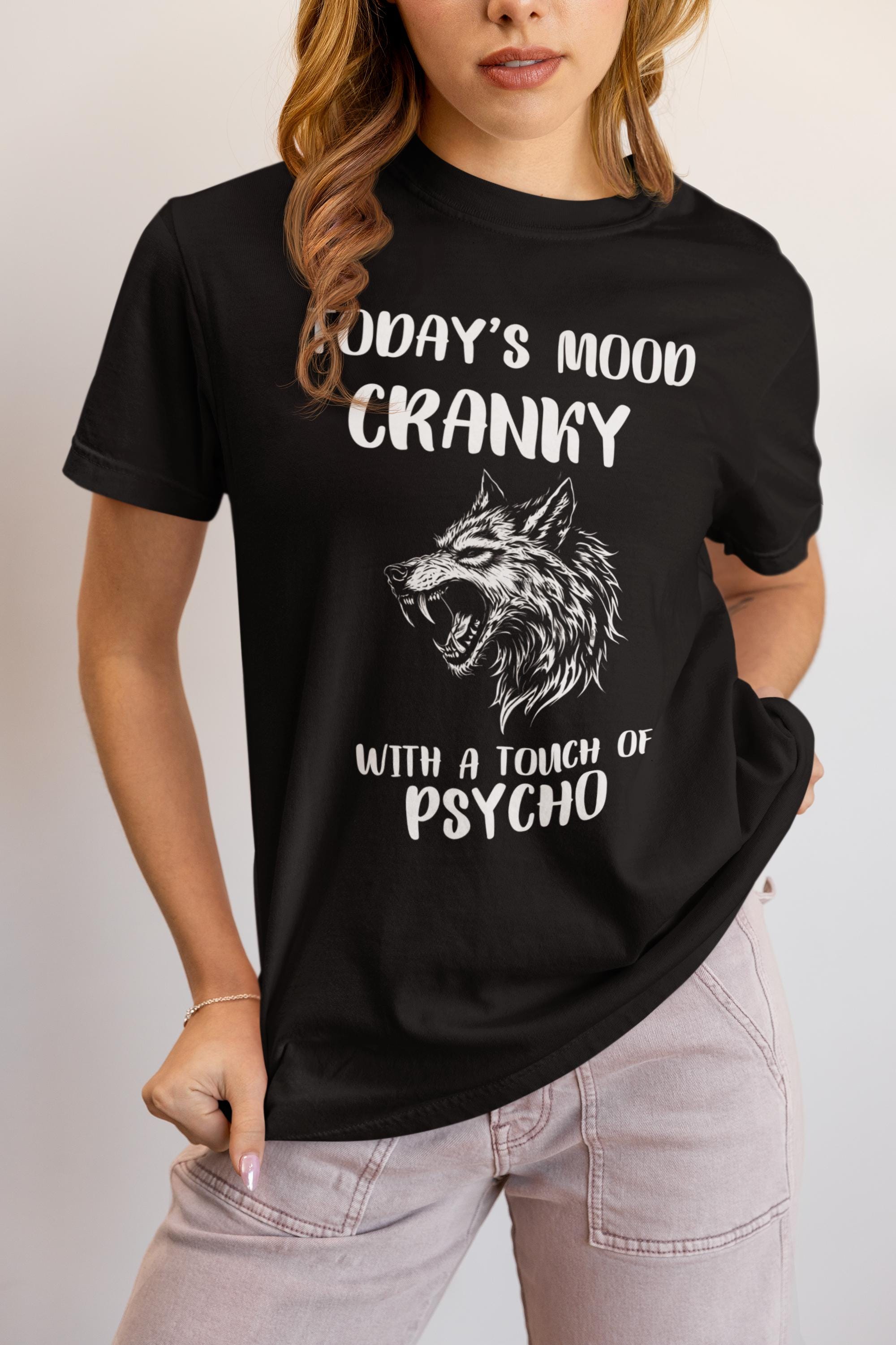 Mood T-Shirt, Psycho T Shirt, Stylish Graphic Tee, Fun Gift for Fans, Unisex Fashion Statement