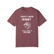 Mood T-Shirt, Psycho T Shirt, Stylish Graphic Tee, Fun Gift for Fans, Unisex Fashion Statement