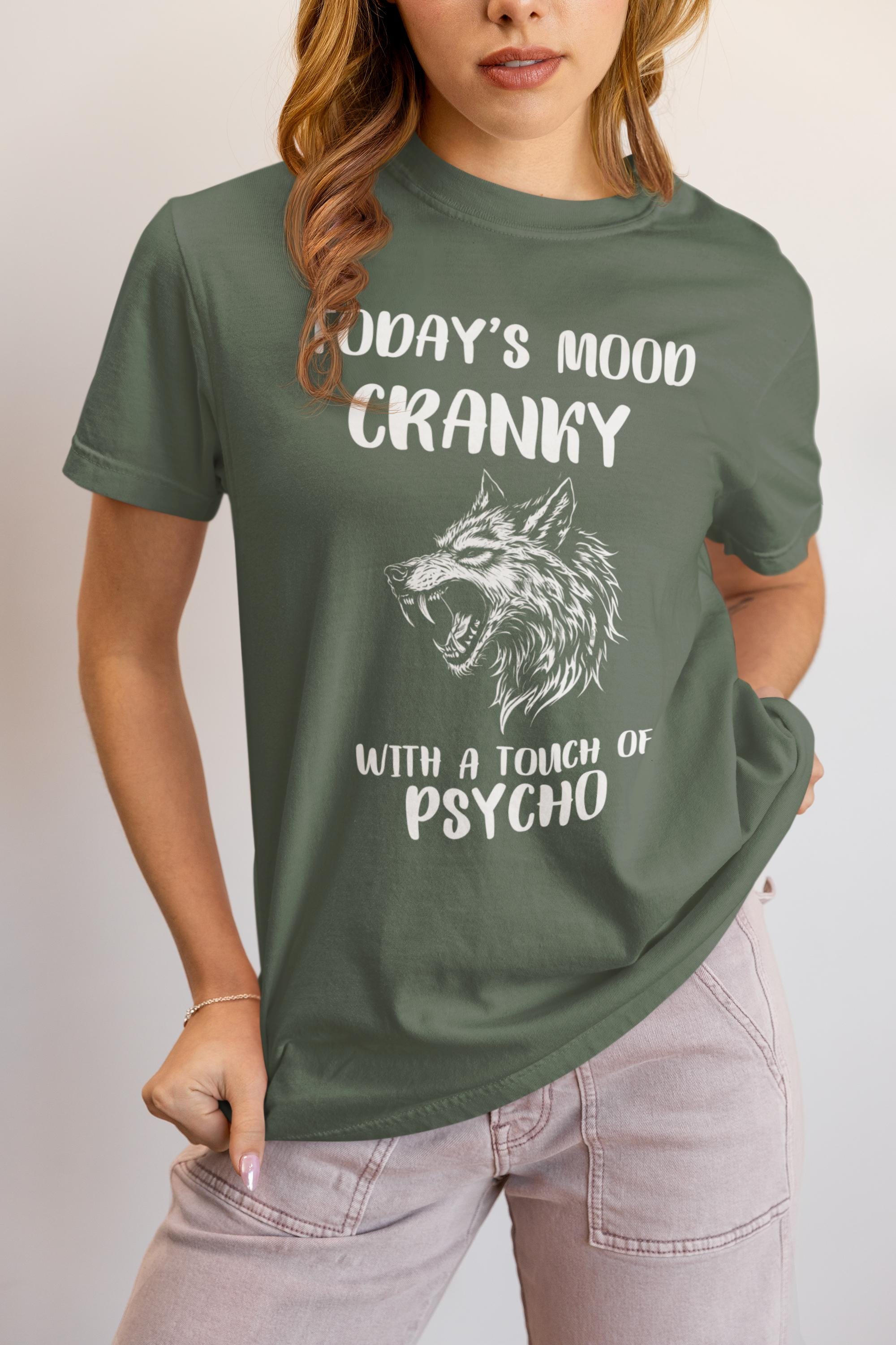 Mood T-Shirt, Psycho T Shirt, Stylish Graphic Tee, Fun Gift for Fans, Unisex Fashion Statement