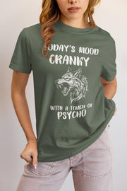 Mood T-Shirt, Psycho T Shirt, Stylish Graphic Tee, Fun Gift for Fans, Unisex Fashion Statement