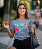 Cute Flower Teacher Shirt, Inspirational T-Shirt for Educators, Thoughtful Gift for Teachers, Teacher Appreciation
