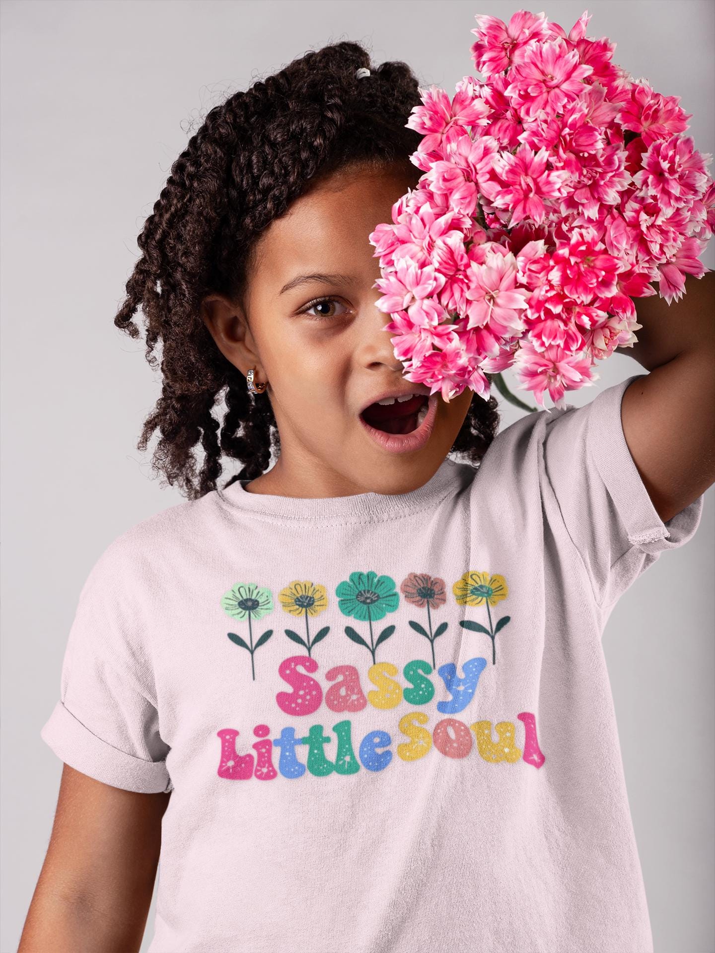 Sassy Little Soul Kids Tee, Sassy Little Soul Shirt, Cute Kids T-Shirt, Funny Toddler Shirt, Trendy Girls Apparel, Gift for Children