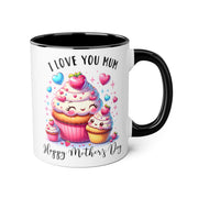 Cute Cupcake Love Mug for Mother's Day | Perfect Gift for Moms | Personalized Mug for Mum, Unique Gifts for Mother's Day, Cute Gift For Mom