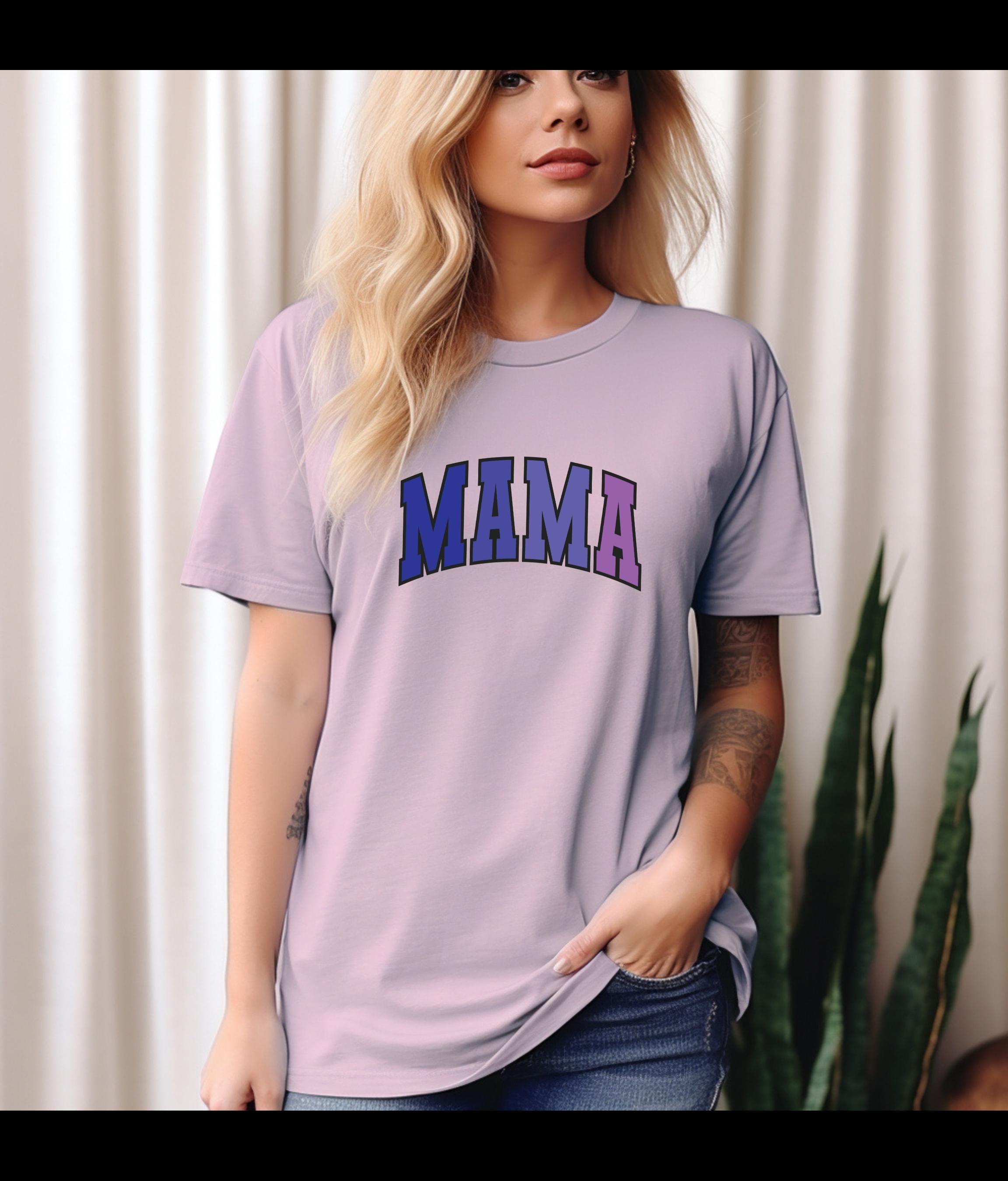 Mama Tshirt, Cute Mom Shirt, Comfort Colors Tee, Mothers Day Gift, Trendy Mama T-Shirt, New Mom Present