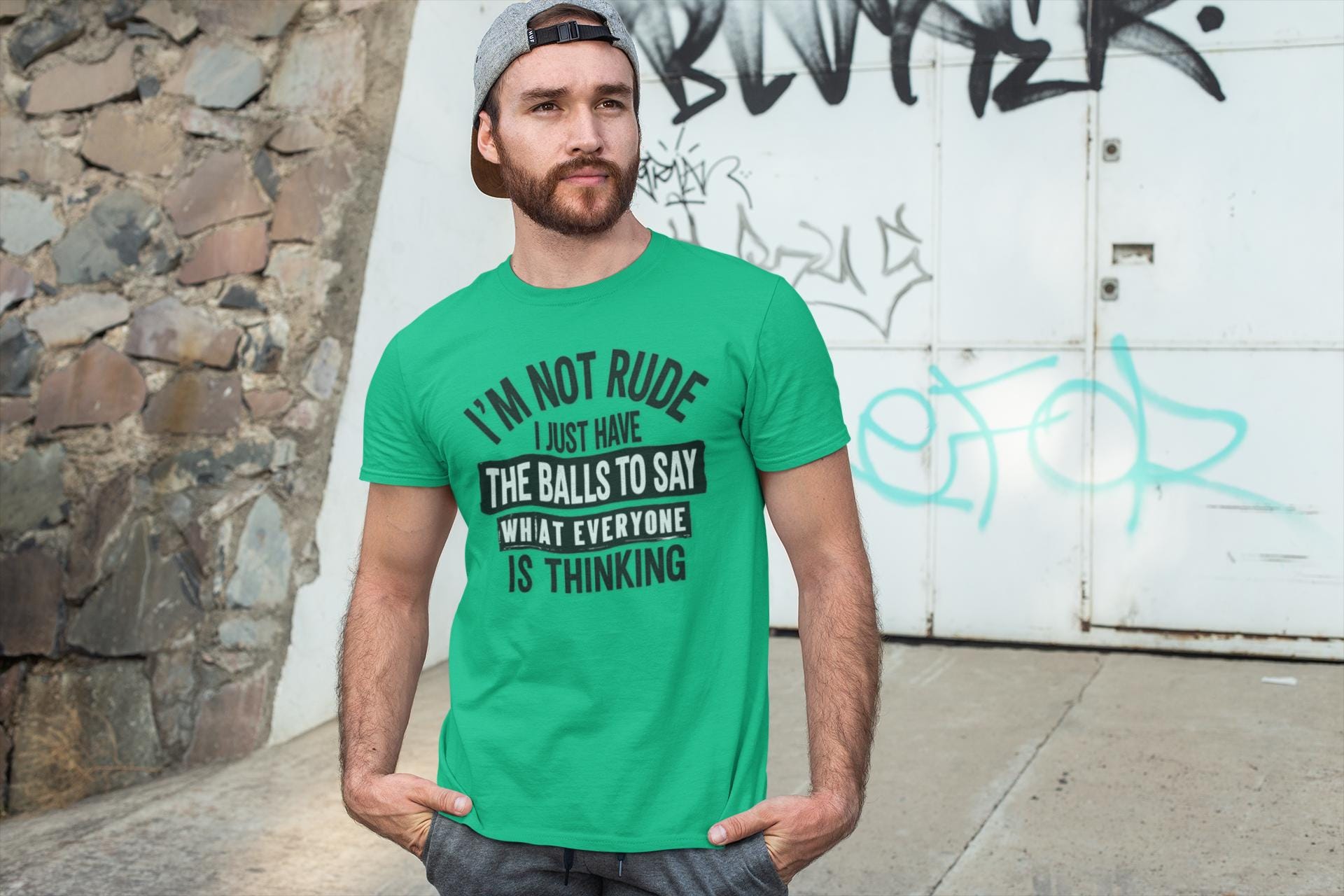 Im Not Rude, Sarcastic Tshirt, Funny Saying Tee, Gift for Him, Witty Humor Shirt, Trendy Sarcastic Graphic Tee, Conversation Starter,