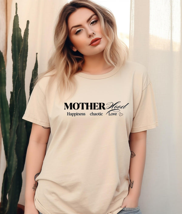 Motherhood T-Shirt, Funny Mom Shirt, Mother's Day Gift, Mom Life Tee, Graphic Tee for New Moms, Gift for Mom