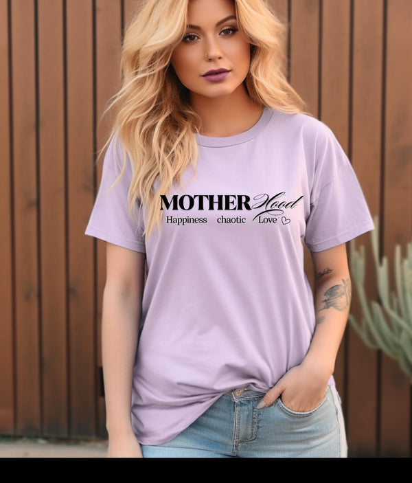 Motherhood T-Shirt, Funny Mom Shirt, Mother's Day Gift, Mom Life Tee, Graphic Tee for New Moms, Gift for Mom