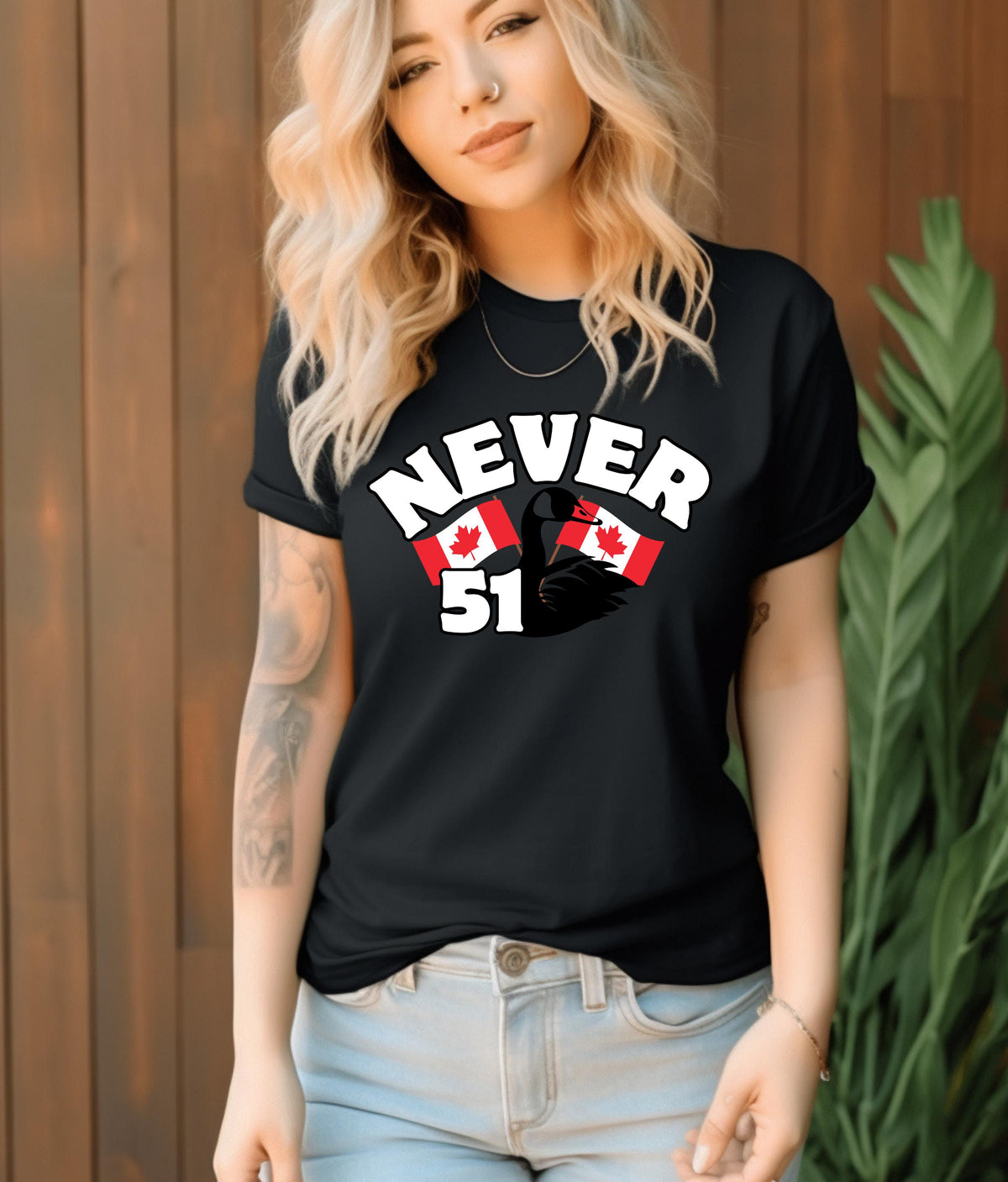 Never 51 T-Shirt, Patriotic Canadian Tee, Funny Anti-Trump Gift, Canada Day Shirt, Unisex Apparel for All