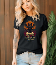 Gothic Chaos T-Shirt | Halloween T-shirt, Halloween Party Tee, Funny Halloween Gift, Cute Halloween Shirt, Spooky Season Outfit
