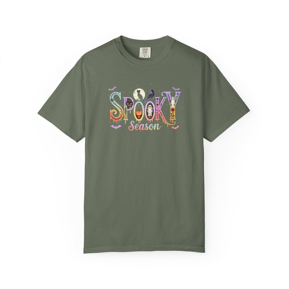 Spooky Season T-Shirt, Halloween Tee, Fall Fashion Top, Autumn Shirt, Trick or Treat Apparel, Gift for Haunted Holidays