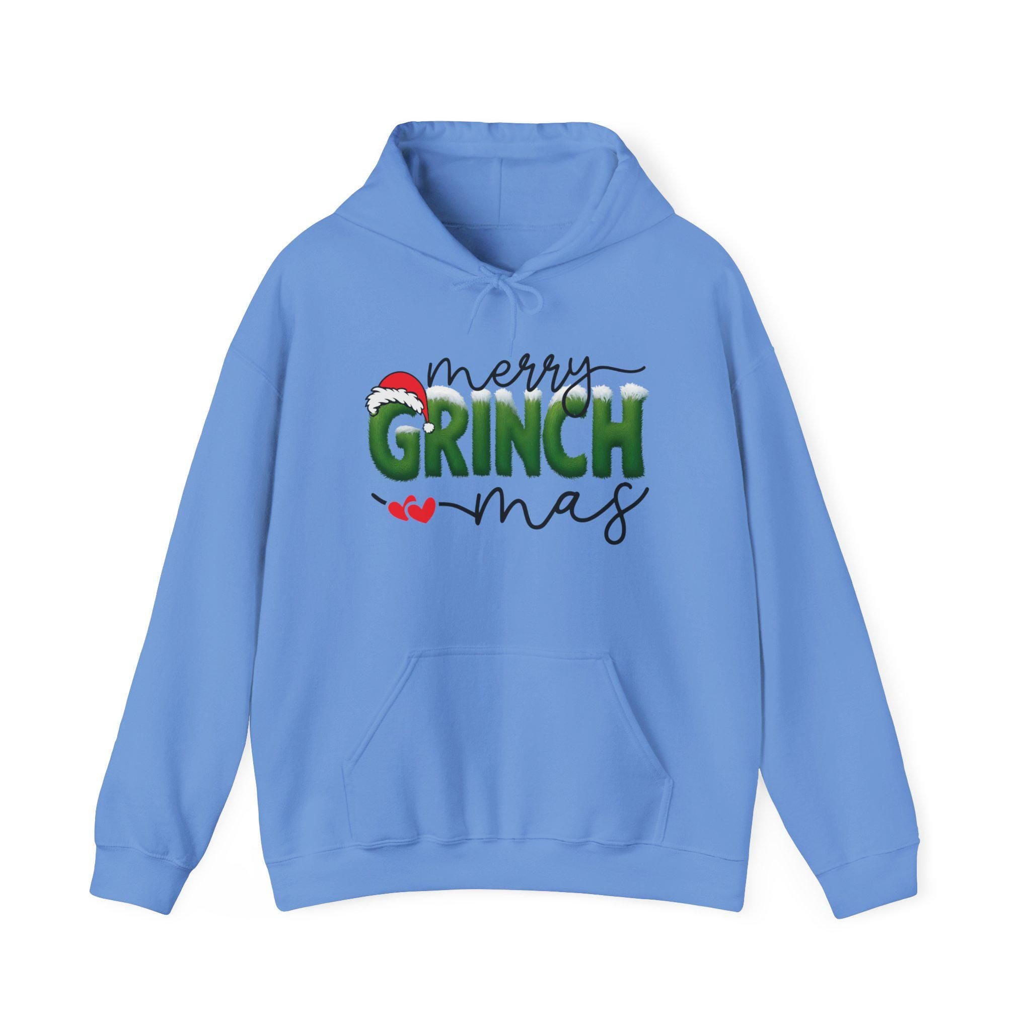 Merry Grinchmas Hoodie | Christmas Holiday Graphic Sweatshirt