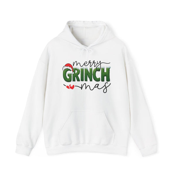 Merry Grinchmas Hoodie | Christmas Holiday Graphic Sweatshirt