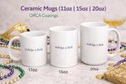 Minimalist Ceramic Mug | Sassy Coffee Cup, Self Care Gift