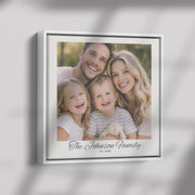 Personalized Family Photo Collage Canvas Print | Custom Home Decor