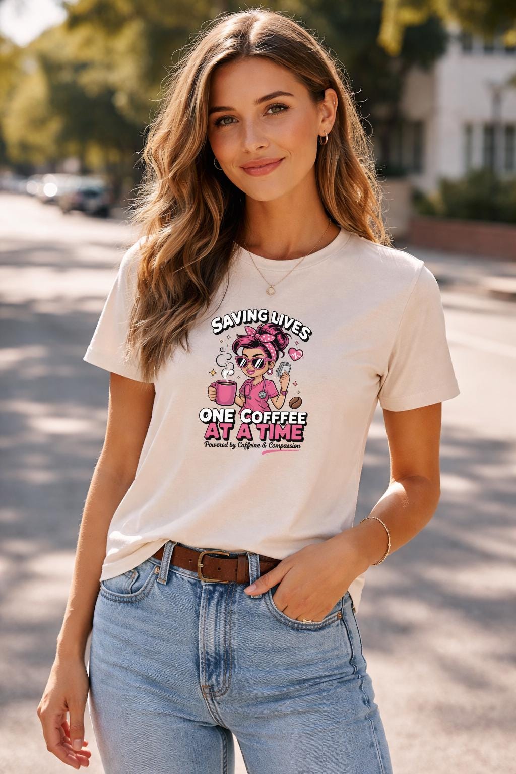 Proud Nurse Tee | NICU LD Shirt | Nursing School Graduation Gift | Comfy Everyday T-Shirt