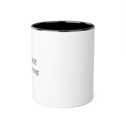 Peace > Proving Mug | Minimalist Sassy Coffee Cup | Calm Confidence Gift | Modern Boutique 11oz Mug