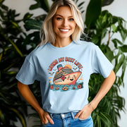 Living My Best Life Cruise Shirt | Comfort Colors 1717 | Funny Vacation Tee | Cruise Ship Graphic | Tropical Travel Shirt