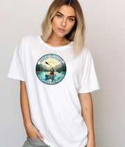 Sorry I’m Late The Water Was Perfect Shirt | Kayak Gift for Him Her | Funny Lake Life Tee | Comfort Colors 1717 Outdoor Shirt