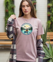 Sorry I’m Late The Water Was Perfect Shirt | Kayak Gift for Him Her | Funny Lake Life Tee | Comfort Colors 1717 Outdoor Shirt