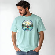 Sorry I’m Late The Water Was Perfect Shirt | Kayak Gift for Him Her | Funny Lake Life Tee | Comfort Colors 1717 Outdoor Shirt