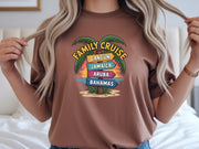 Family Cruise Shirt Comfort Colors 1717 | Tropical Vacation Tee | Cruise Squad Matching Trip Shirt