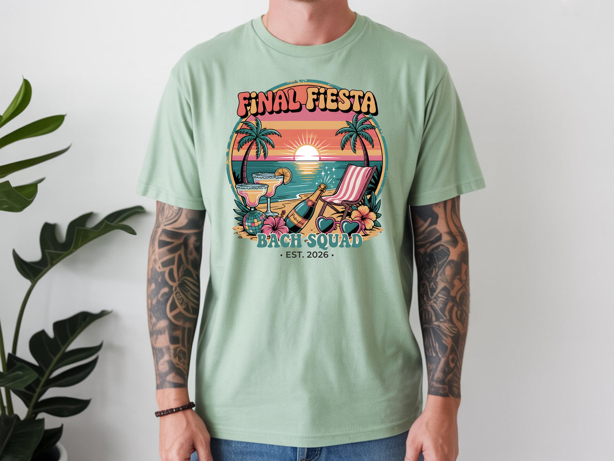 Mexico Bachelorette Shirt, Cancun Bride Squad Shirt, Final Fiesta Bach Party Tee, Tropical Hen Party Matching Shirts