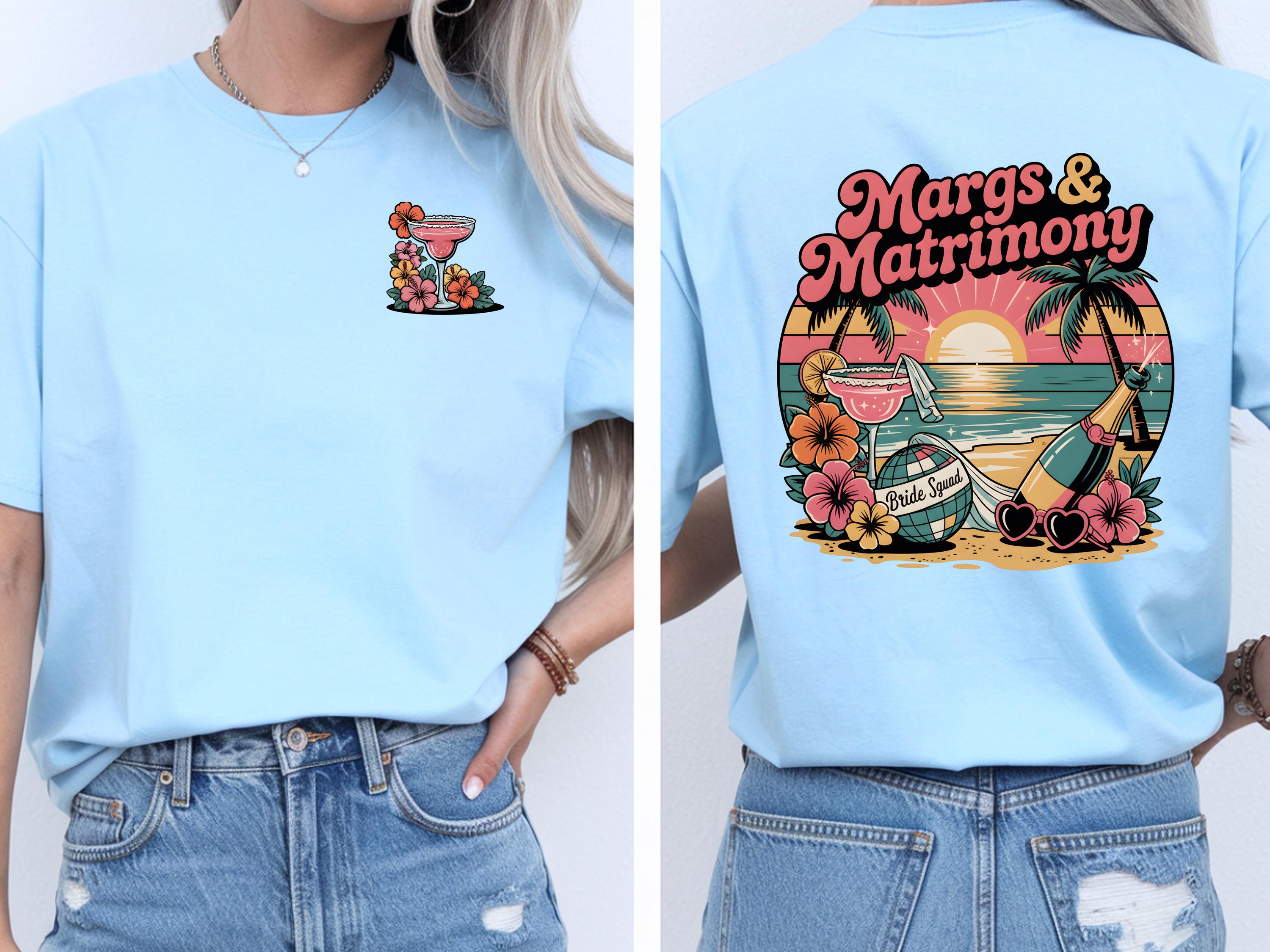 Mexico Bachelorette Party Shirt, Bride Squad Bach Tee, Final Fiesta Bridal Crew Shirt, Margs & Matrimony Cancun Trip Top