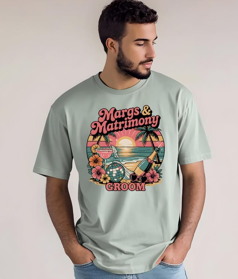 Margs & Matrimony Bachelorette Party Shirt, Bride Squad Mexico Bach Tee, Final Fiesta Bridal Crew T-Shirt